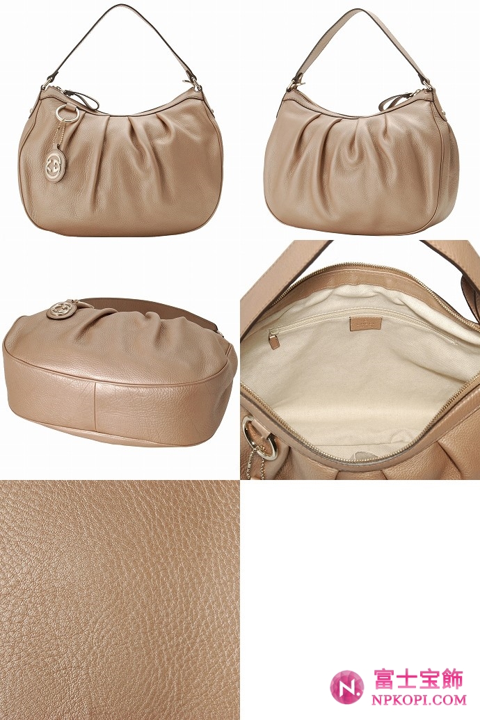 GUCCI/グッチ SUKEYインターロッキングGチャーム付きミディアムトートバッグ 232955 AH90G 2729 